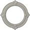 Ekena Millwork Benson Ceiling Medallion (Fits Canopies up to 8"), 13 1/8"OD x 8"ID x 5/8"P, Pot of Cream CM13BNPCF - alternate 1